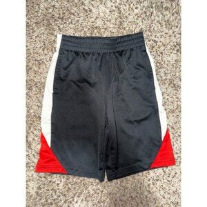 Jumping Beans Kids Athletic Shorts Black Red White Size M 5/6 Polyester.